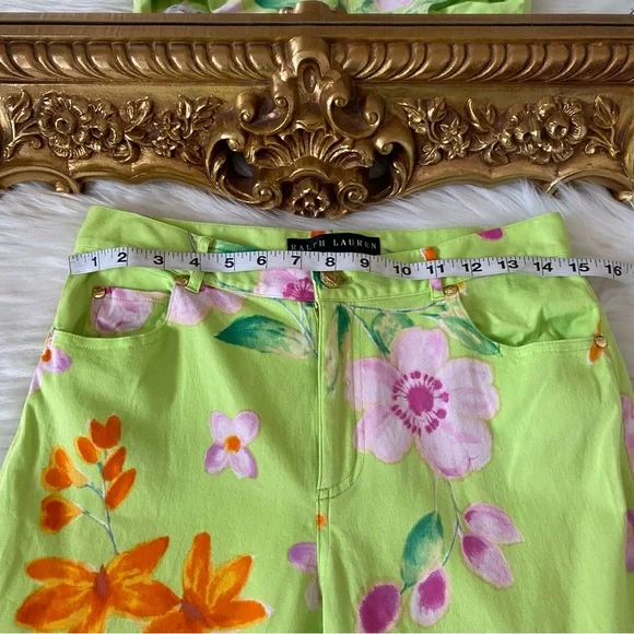 Ralph Lauren Floral Pants - Picture 8 of 11